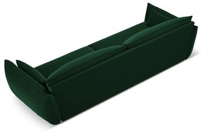 Тъмнозелен кадифен диван 248 cm Vanda – Mazzini Sofas
