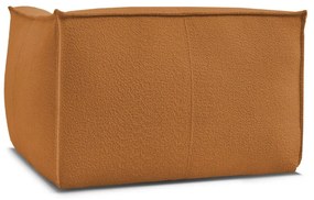 Кресло от прежда с примки от букле в цвят горчица Giorgia – Bobochic Paris