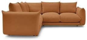 Оранжев ъглов диван Ernest – Bobochic Paris