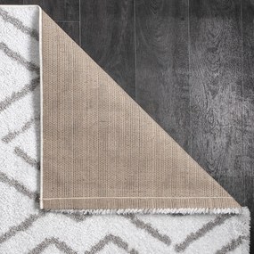 Килим за антре (80 x 300) Puffy 7754 Бял
Сив