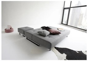 Сив разтегателен диван Twist Charcoal Supremax - Innovation