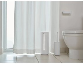 Бяла метална поставка за тоалетна хартия Ume – Zone