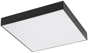 RABALUX Тарту,външен плафон,LED18W,черно,квадрат - 7899