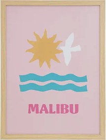 Постер с рамка atmosphera Libe, Malibu, 30×40 cm