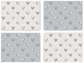 Коркова подложка 4 бр. 29x21 cm Farmers Kitchen - Cooksmart ®