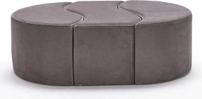 Сива табуретка Alya - Artie