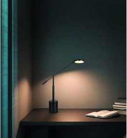 Черна LED настолна лампа (височина 65 cm) Fiore – Trio Select