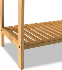 Бамбукова стойка за кърпи - комплект от 2 броя