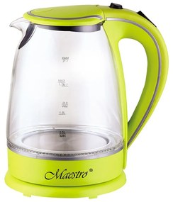 Чайник Feel Maestro  MR-064 Зелен Прозрачен Cтъкло 2000 W 1,7 L