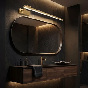 LED аплик за баня SWE033-1W 80cm BRUSH GOLD