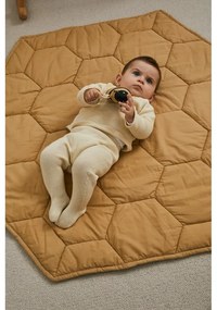 Жълто детско килимче за игра Honeycomb – Lorena Canals