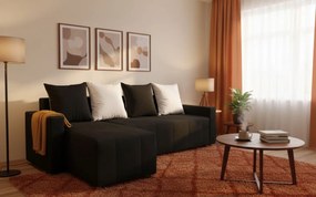 Ъгъл диван Odette-Black