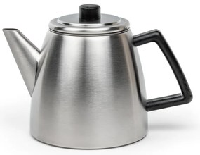 Чайник от неръждаема стомана с цедка в сребрист цвят 1,1 l Duet Odense – Bredemeijer