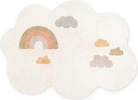 Кремав памучен детски килим подходящ за пране/ръчно изработен 140x200 cm Snuggle Willy – Hanse Home