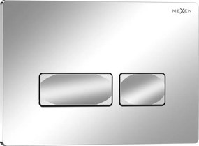 Mexen Tex 04 бутон за промиване, лъскав хром - 6104-03