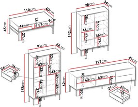 Състав за хол Висо