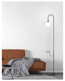 Черна подова лампа (височина 173 cm) Vanity - Candellux Lighting