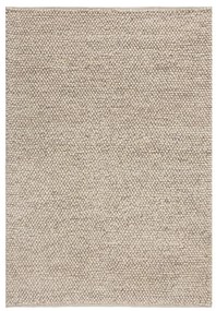 Светлосив вълнен килим , 80 x 150 cm Minerals - Flair Rugs