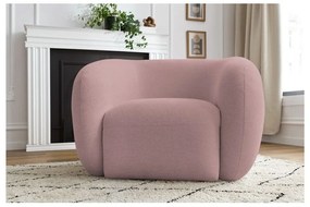 Светлорозово кресло Celine – Bobochic Paris