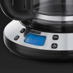 Кафемашина Russell Hobbs Victory 24031-56, 1100W, 1.25 л, Технология Whirltech, Таймер, Червен/черен