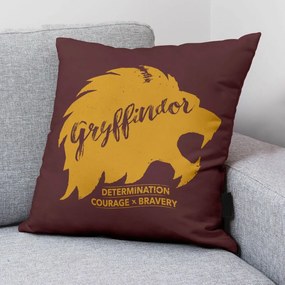 Калъфка за възглавница Harry Potter Gryffindor Values Бургундия 50 x 50 cm