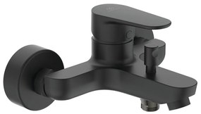 Стенен смесител за вана/душ, CERAFINE O, BC500XG, черен мат