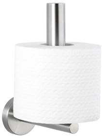 WENKO 19613100 - Държач за тоалетна хартия BOSIO MATT 8x18 cm неръждаема стомана/сребрист