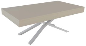 Разтегателна маса с повдигащ механизъм ТОСКАНА - МДФ мат 003 аметист грей