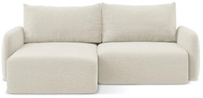 Разтегателен ъглов диван с място за съхранение (ляв ъгъл) Kalena – Makamii