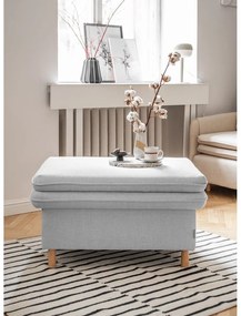 Светлосива табуретка Simon – Miuform