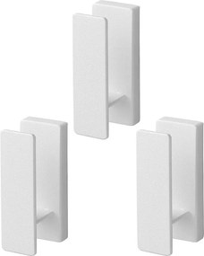 Бели стенни метални комплект куки 3 бр. Tower – YAMAZAKI