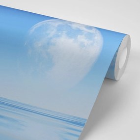 Самозалепващ тапет – Луна над морето