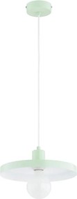 Пендел на кабел LITO 1xE27/15W/230V в цвят мента