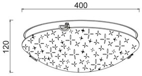 Лампа за таван Apelle-Diameter 40 εκ