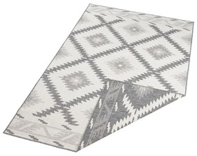 Сив и кремав килим на открито , 290 x 200 cm Malibu - NORTHRUGS