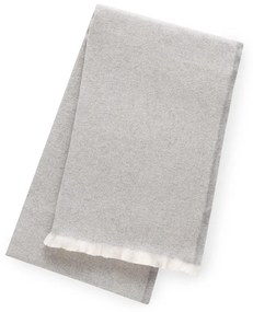 Светлосиво одеяло със съдържание на памук , 140 x 180 cm Linen - Euromant