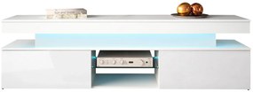 TV шкаф Glossa 2D 190 със LED-Leuko Gualistero