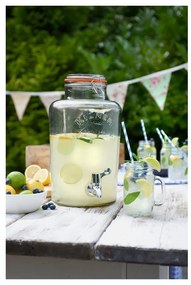 Диспенсър за напитки , 5 л - Kilner