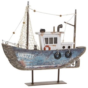 Декоративна фигурка DKD Home Decor Метал Дърво от пауловния Barco (25 x 4 x 24 cm)