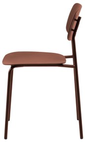 Трапезни столове в комплект от теракотени 2 бр. Kirkland – Unique Furniture