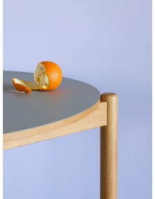 Кръгла трапезна маса от масивен дъб ø 115 cm Oblique – Hübsch