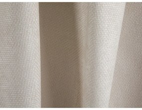 Кремав шенилов ъглов диван (ляв ъгъл/U форма) Treno – Cosmopolitan Design