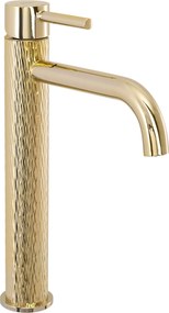 Смесител за мивка Rea Lungo ART Gold High