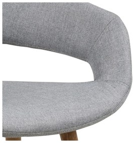 Комплект от 2 сиви бар столa Gill - Actona