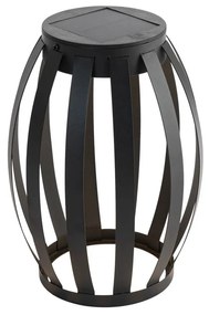 Външни настолна лампа Черна 3-степенна димираща слънчева и презареждаща - Sheldon