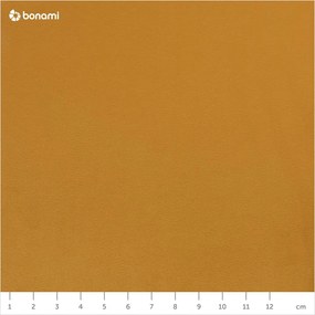 Ъглов диван от жълто кадифе , ляв ъгъл Bali - Cosmopolitan Design