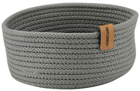 Horecano - Плетен панер кръгъл ф19xh7см антрацит (HC-24700) (YUV.122-A)