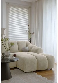 Бежов ъглов диван (десен ъгъл) Shell – Miuform