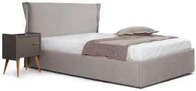 Тапицирано легло Paris-Gkri Anoixto-90 x 200-Με μηχανισμό ανύψωσης