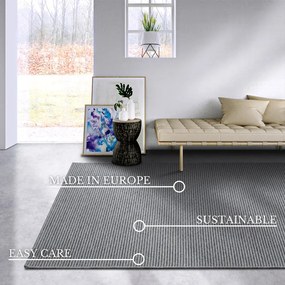 Сив вълнен килим 160x230 cm Charles – Villeroy&amp;Boch